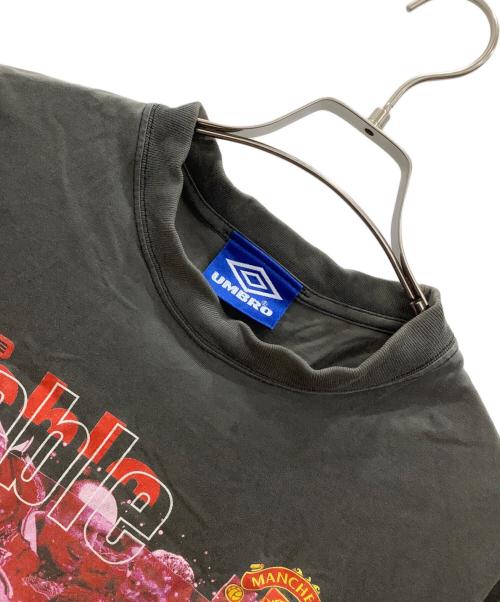 UMBRO（アンブロ）UMBRO (アンブロ) 半袖カットソー ブラウン サイズ:Mの古着・服飾アイテム