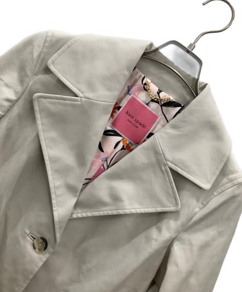 Kate Spade（ケイトスペード）Kate Spade (ケイトスペード) トレンチコート ベージュ サイズ:Sの古着・服飾アイテム