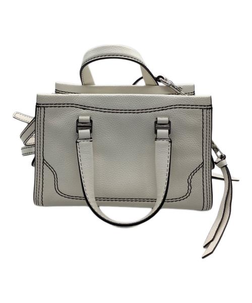 Marc by Marc Jacobs（マークバイマークジェイコブス）Marc by Marc Jacobs (マークバイマークジェイコブス) 2WAYショルダーバッグ ホワイトの古着・服飾アイテム