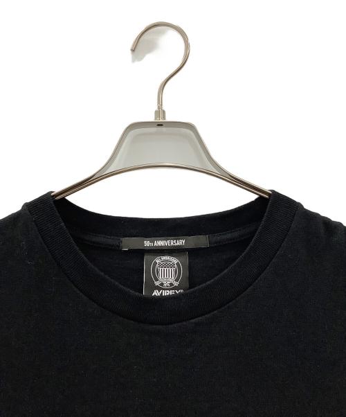 AVIREX（アヴィレックス）AVIREX (アヴィレックス) ARCHIVE T-SHIRT AVIREX  ブラック サイズ:SIZE 2XLの古着・服飾アイテム