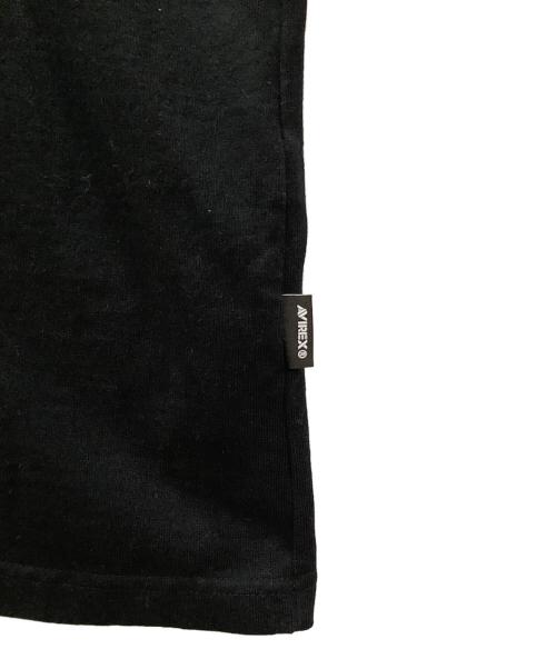 AVIREX（アヴィレックス）AVIREX (アヴィレックス) ARCHIVE T-SHIRT AVIREX  ブラック サイズ:SIZE 2XLの古着・服飾アイテム