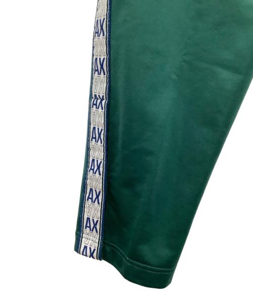 ARMANI EXCHANGE（アルマーニ エクスチェンジ）ARMANI EXCHANGE (アルマーニ エクスチェンジ) サイドラインパンツ グリーン サイズ:Mの古着・服飾アイテム