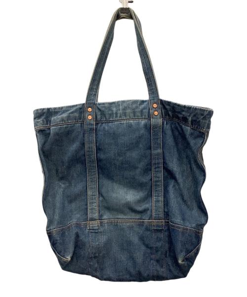 POLO RALPH LAUREN（ポロ・ラルフローレン）POLO RALPH LAUREN (ポロ・ラルフローレン) デニムトートバッグ インディゴの古着・服飾アイテム