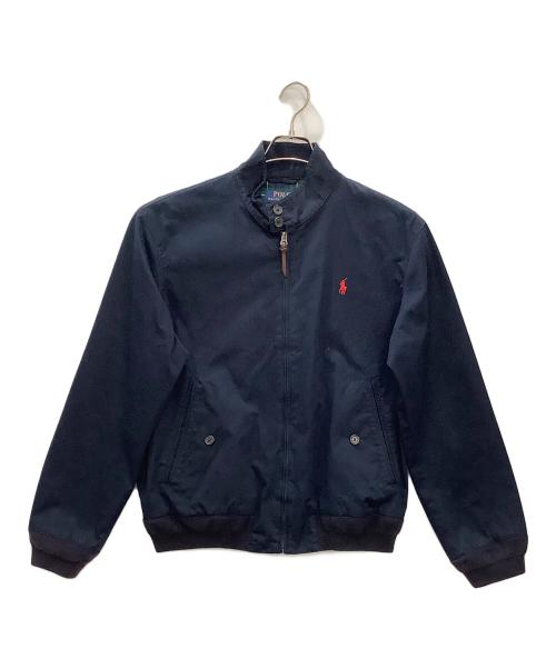 POLO RALPH LAUREN（ポロ・ラルフローレン）POLO RALPH LAUREN (ポロ・ラルフローレン) リブスイングジャケットPOLO RALPH LAUREN ネイビー サイズ:Ｍの古着・服飾アイテム