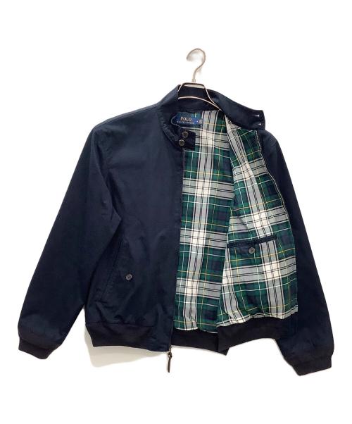 POLO RALPH LAUREN（ポロ・ラルフローレン）POLO RALPH LAUREN (ポロ・ラルフローレン) リブスイングジャケットPOLO RALPH LAUREN ネイビー サイズ:Ｍの古着・服飾アイテム