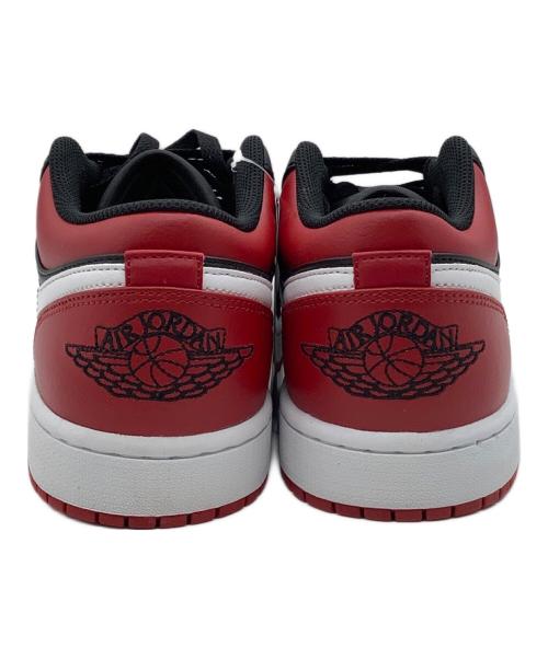 NIKE（ナイキ）NIKE (ナイキ) スニーカーNIKEAIR JORDAN 1未使用品 LOW ブラック×レッド サイズ:27 未使用品の古着・服飾アイテム