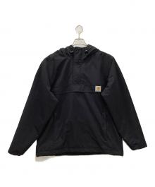CarHartt（カーハート）の古着「ハーフジップジャケットCarHartt」｜ブラック