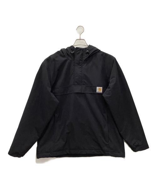 CarHartt（カーハート）CarHartt (カーハート) ハーフジップジャケットCarHartt ブラック サイズ:XLの古着・服飾アイテム