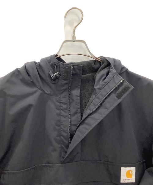CarHartt（カーハート）CarHartt (カーハート) ハーフジップジャケットCarHartt ブラック サイズ:XLの古着・服飾アイテム