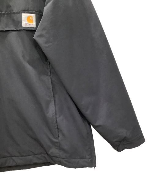 CarHartt（カーハート）CarHartt (カーハート) ハーフジップジャケットCarHartt ブラック サイズ:XLの古着・服飾アイテム