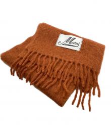 MARNI（マルニ）の古着「アルパカスカーフ」｜オレンジ