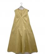 AEWEN MATOPHイウエン マトフ）の古着「ノースリーブワンピースAEWEN MATOPH」｜ライトイエロー