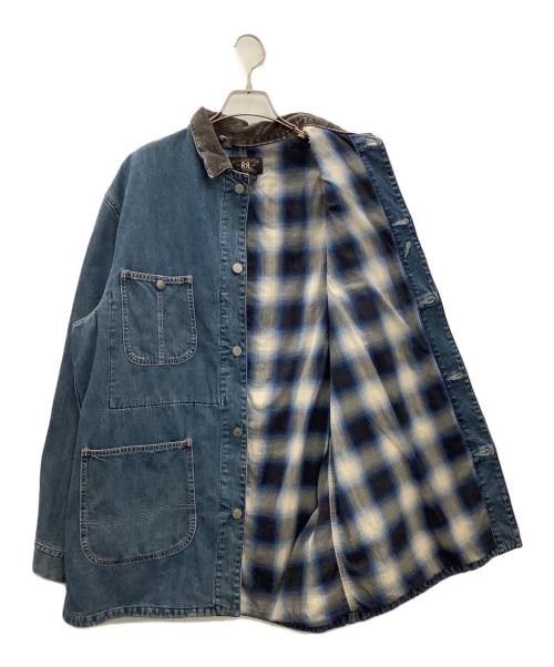RRL（ダブルアールエル）RRL (ダブルアールエル) カバーオール インディゴ サイズ:Sの古着・服飾アイテム