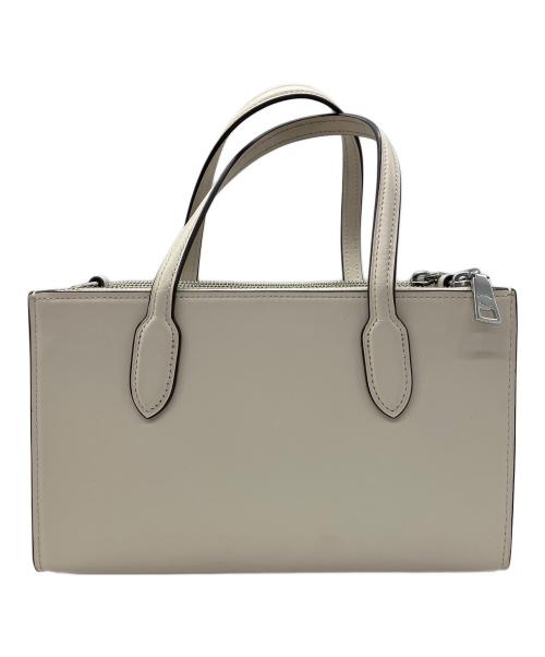 COACH（コーチ）COACH (コーチ) ショルダーバッグ　COACH　ニーナ スモール トート　ベージュ ベージュの古着・服飾アイテム