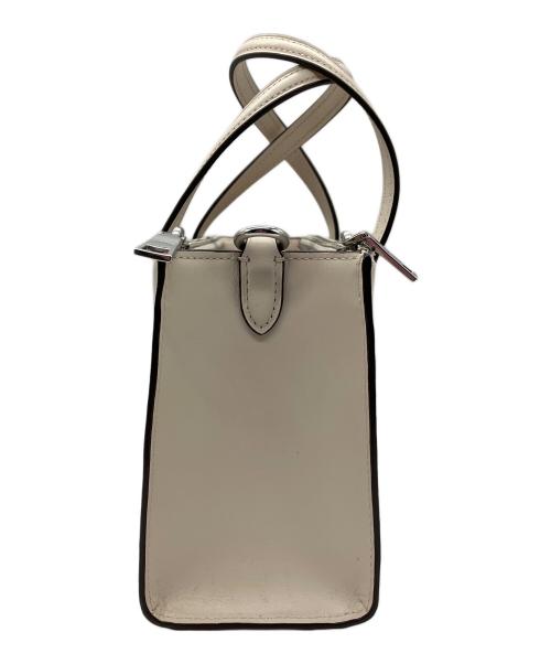 COACH（コーチ）COACH (コーチ) ショルダーバッグ　COACH　ニーナ スモール トート　ベージュ ベージュの古着・服飾アイテム