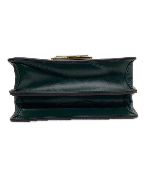 LOUIS VUITTON（ルイ ヴィトン）LOUIS VUITTON (ルイ ヴィトン) ショルダーバッグLOUIS VUITTONドフィーヌMINI アイボリー×グリーンの古着・服飾アイテム