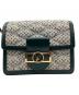 LOUIS VUITTON (ルイ ヴィトン) ショルダーバッグLOUIS VUITTONドフィーヌMINI アイボリー×グリーン：160000円