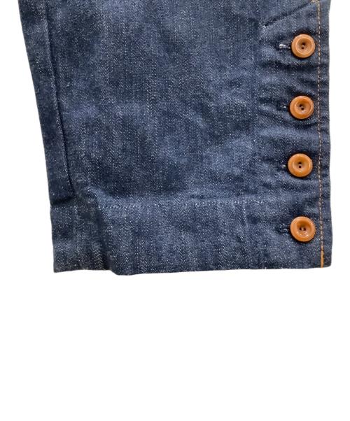 45rpm（45アールピーエム）45rpm (45アールピーエム) 45rpm　麦比古ストレッチ馬比女 ネイビー サイズ:3の古着・服飾アイテム