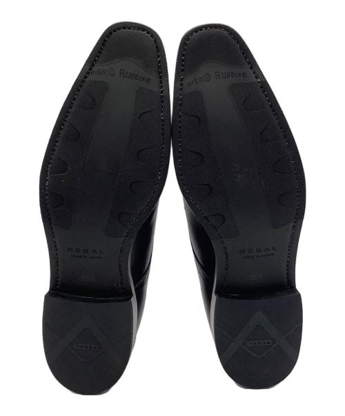 REGAL（リーガル）REGAL (リーガル) スワールトゥシューズ REGAL 外羽根 未使用品 ブラック サイズ:25.5 未使用品の古着・服飾アイテム