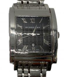 BURBERRY（バーバリー）の古着「スクエア時計」｜ブラック