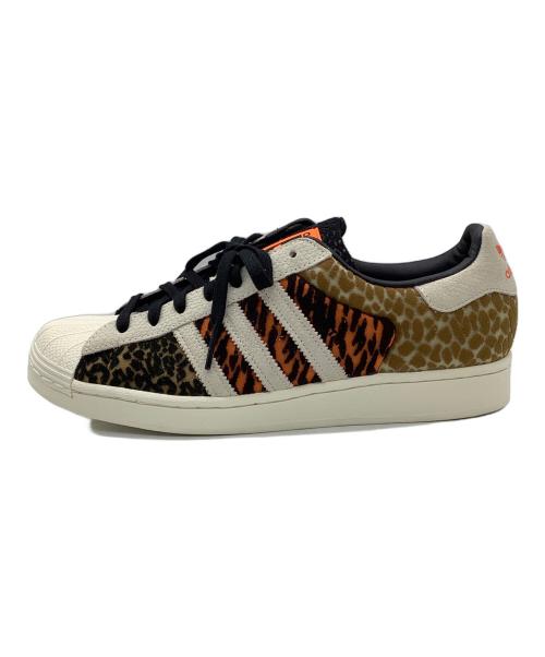 adidas（アディダス）adidas (アディダス) ATMOS (アトモス) スニーカーadidas×atmos SUPER STAR CRAZY ANIMAL サイズ:29の古着・服飾アイテム