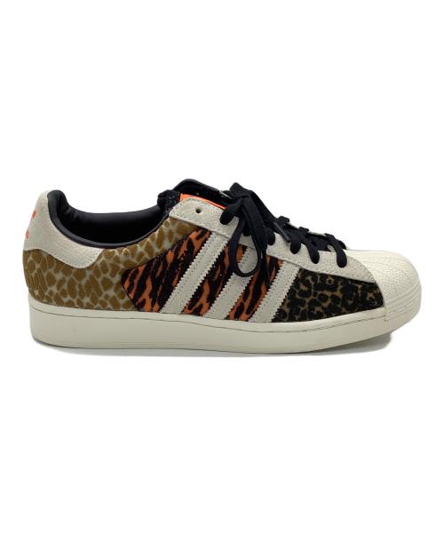 adidas（アディダス）adidas (アディダス) ATMOS (アトモス) スニーカーadidas×atmos SUPER STAR CRAZY ANIMAL サイズ:29の古着・服飾アイテム