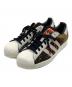 adidas（アディダス）の古着「スニーカーadidas×atmos SUPER STAR CRAZY ANIMAL」