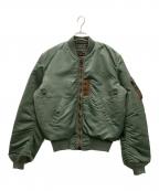 C.A.B.CLOTHINGキャブクロージング）の古着「MA-1ジャケット」｜カーキ