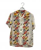 Sun Surfサンサーフ）の古着「アロハシャツ」｜ホワイト