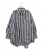 BURLAP OUTFITTERバーラップアウトフィッター）の古着「シャツ」｜ブルー×ホワイト