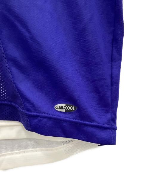 adidas（アディダス）adidas (アディダス) スポーツウェアadidasブルー2002日韓ワールドカップモデル No.9 西澤明訓 ブルー サイズ:Oの古着・服飾アイテム