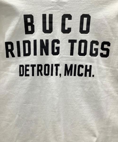 McCOY'S（マッコイズ）McCOY'S (マッコイズ) リンガーTシャツMcCoy'sホワイト ホワイト サイズ:SIZE 40の古着・服飾アイテム