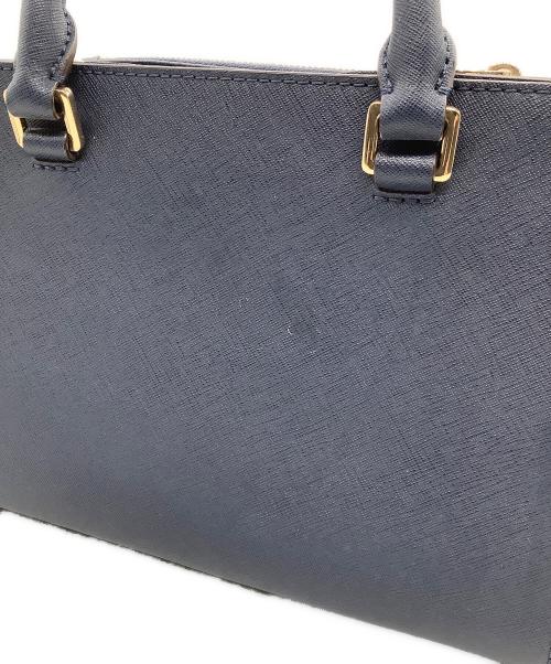 MICHAEL KORS（マイケル・コース）MICHAEL KORS (マイケルコース) 2WAYショルダーバッグ ネイビーの古着・服飾アイテム