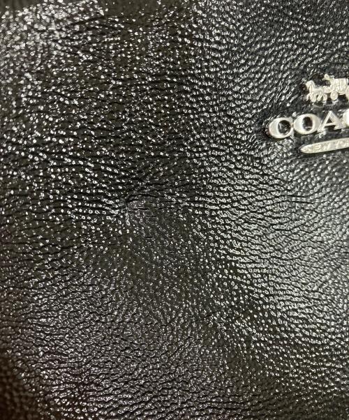 COACH（コーチ）COACH (コーチ) クロスボディバッグ　COACH　サッチェル　ブラック ブラックの古着・服飾アイテム