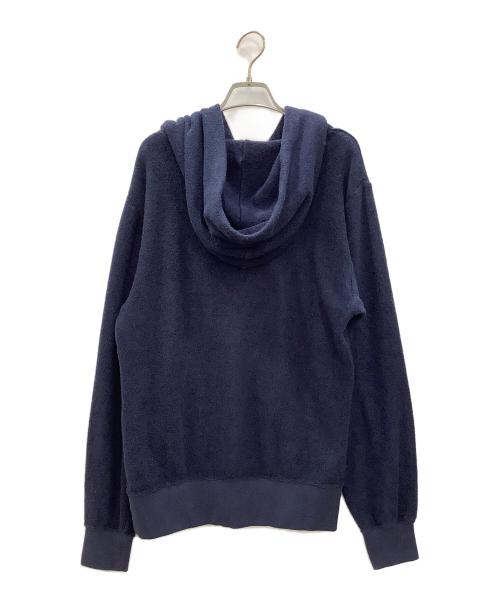 Hysteric Glamour（ヒステリックグラマー）Hysteric Glamour (ヒステリックグラマー) HG LOGOTYPE 刺繍パーカー ネイビー サイズ:Ｓの古着・服飾アイテム