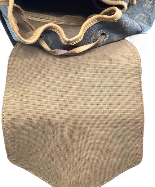 LOUIS VUITTON（ルイ ヴィトン）LOUIS VUITTON (ルイ ヴィトン) リュック LOUIS VUITTON SP0919 モノグラム モンスリ PM シミ・型崩れ有 ブラウンの古着・服飾アイテム