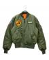 ALPHA（アルファ）の古着「MA-1ジャケット」｜セージグリーン
