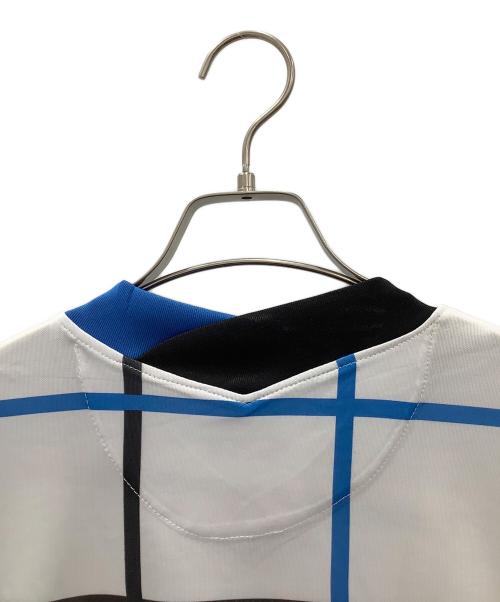 NIKE（ナイキ）NIKE (ナイキ) ゲームシャツNIKEホワイト×ブルー インテルナツィオナーレ・ミラノ 20/21 アウェイ ホワイト×ブルー サイズ:SIZE Mの古着・服飾アイテム