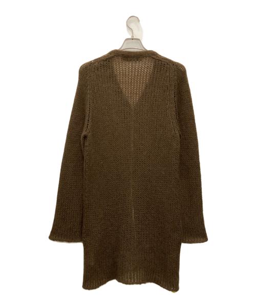 COMME des GARCONS（コムデギャルソン）COMME des GARCONS (コムデギャルソン) ジップロングカーディガン ブラウン サイズ:記載なしの古着・服飾アイテム
