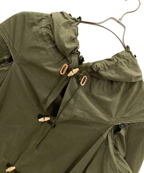 MOUNTAIN RESEARCH（マウンテンリサーチ）MOUNTAIN RESEARCH (マウンテンリサーチ) ポンチョコート カーキ サイズ:FREEの古着・服飾アイテム