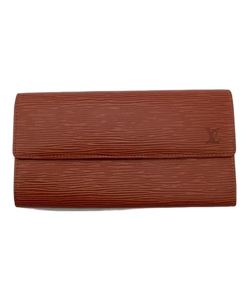 LOUIS VUITTON（ルイ ヴィトン）LOUIS VUITTON (ルイ ヴィトン) ポシェット・ポルトモネ クレディ ブラウンの古着・服飾アイテム