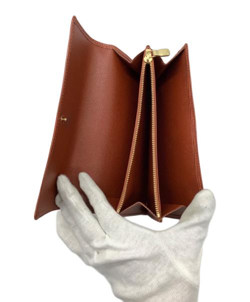 LOUIS VUITTON（ルイ ヴィトン）LOUIS VUITTON (ルイ ヴィトン) ポシェット・ポルトモネ クレディ ブラウンの古着・服飾アイテム