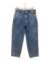 LEVI'S（リーバイス）の古着「LEVI'S LOOSE PLEATED STRAIGHT PANTS デニムパンツ」｜インディゴ