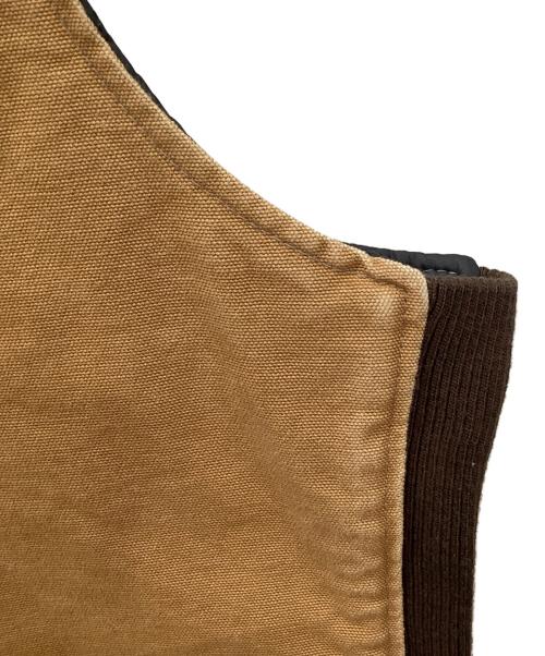 TOUGH DUCK（タフダック）TOUGH DUCK (タフダック) ワークベスト ブラウン サイズ:XLの古着・服飾アイテム