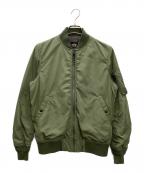 ALPHAアルファ）の古着「フライトジャケット」｜カーキ