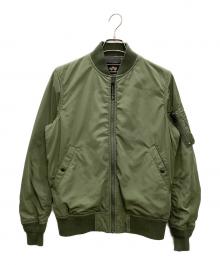 ALPHA（アルファ）の古着「フライトジャケット」｜カーキ