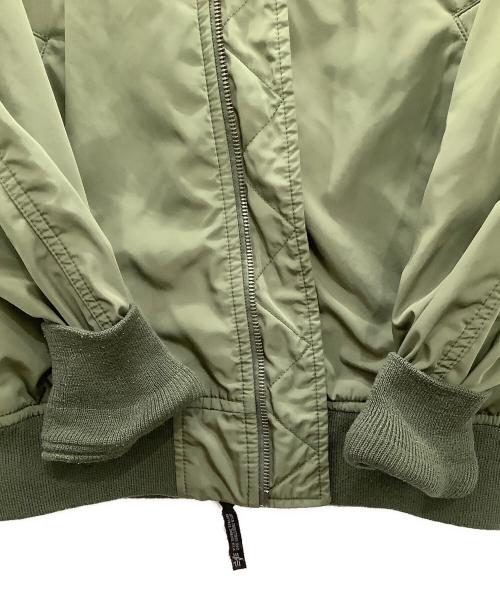 ALPHA（アルファ）ALPHA (アルファ) フライトジャケット カーキ サイズ:Mediumの古着・服飾アイテム