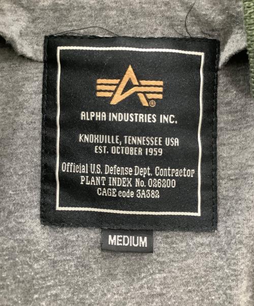 ALPHA（アルファ）ALPHA (アルファ) フライトジャケット カーキ サイズ:Mediumの古着・服飾アイテム