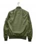 ALPHA (アルファ) フライトジャケット カーキ サイズ:Medium：4500円