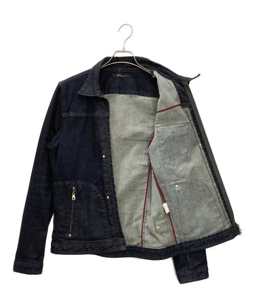 JOHNBULL（ジョンブル）JOHNBULL (ジョンブル) デニムジャケット ネイビー サイズ:Lの古着・服飾アイテム